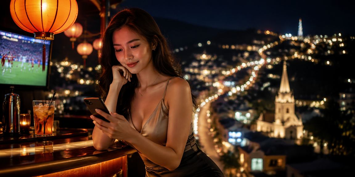Đèn lồng Hội An lung linh về đêm, người dùng xem kèo thể thao và ưu đãi khuyến mãi trên điện thoại